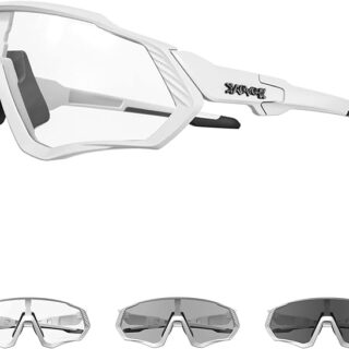Gafas de Ciclismo Fotocromáticas con TR90 Gafas de Sol Deportivas Mujeres Hombres Running Transparente MTB Accesorios de Bicicleta
