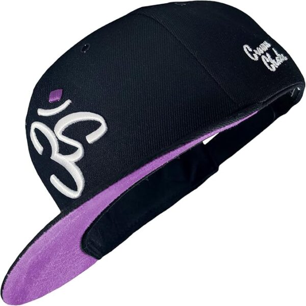 Nebelkind Snapback Cap Men Women Crown Chakra, One Size, tamaño Ajustable, Unisex, Gorra de béisbol Moda, Estilo Streetwear, Gorra de béisbol con Visera Recta, Retro