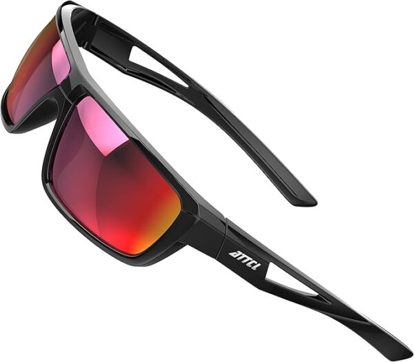 Gafas de sol polarizadas para hombre que conduce 100% anti UV400 CAT 3 CE Gafas de pesca en bicicleta - Imagen 9