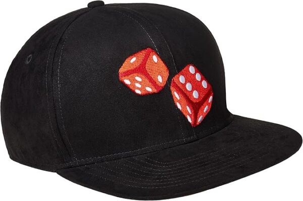 Cadency® - Gorra con diseño de Las Vegas para hombre y mujer, color negro, unisex, talla ajustable, Negro , Talla única - Imagen 6