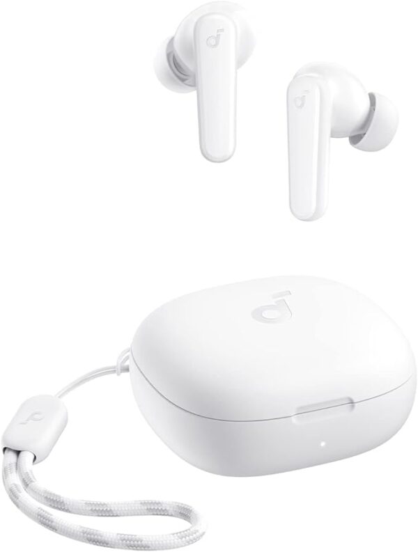 Auriculares inalámbricos Bluetooth by Anker, diafragmas de 10mm con Big Bass, Auriculares Bluetooth 5.3, Reproducción 30H, IPX5, 2 micros para Llamadas nítidas con IA, EQ Personalizado - Imagen 11