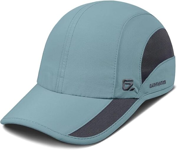 GADIEMKENSD Gorra para Correr Al Aire Libre De Secado Rápido y Transpirable De Sólo - Imagen 7