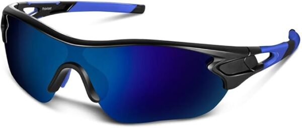 Gafas de Sol Polarizadas Gafas de Sol Deportivas Unisex Protección UV400 con Monturas Ligeras para Esquiando Ciclismo Carrera Surf Golf Conduciendo - Imagen 7