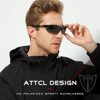 Gafas de sol polarizadas deportivas mejoradas para hombres, mujeres, ciclismo, conducción, pesca, protección UV400 CAT 3 CE