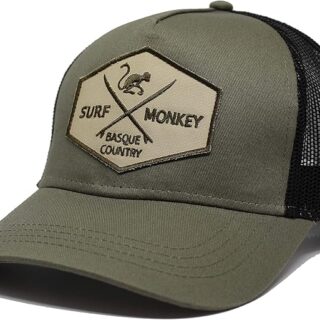 DRESSED IN MUSIC PLAY WITH ME Gorra Tipo Trucker Origins Beisbol Ajustable - Gorras de Hombre/Mujer Surf Monkey®