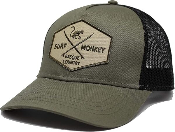 DRESSED IN MUSIC PLAY WITH ME Gorra Tipo Trucker Origins Beisbol Ajustable - Gorras de Hombre/Mujer Surf Monkey®
